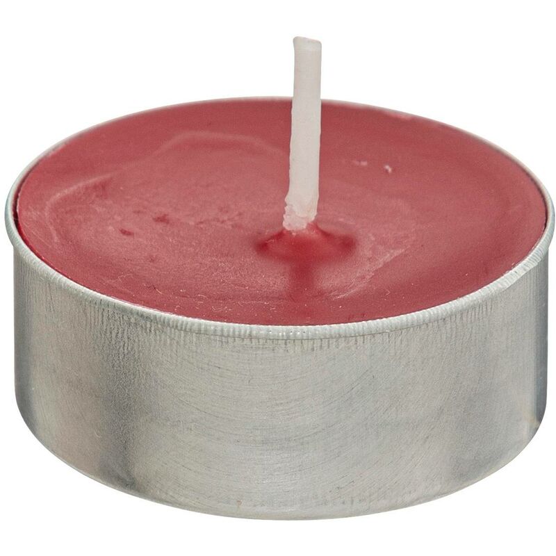 foto del prodotto atmosphera 18 tealight hugo h1,5 cm rosso cr ateur d int rieur