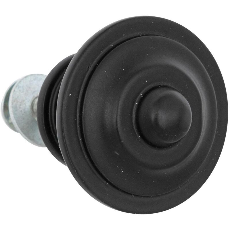 foto del prodotto atmosphera 2 pomelli per mobili in metallo alana d3,4cm nero cr ateur d int rieur