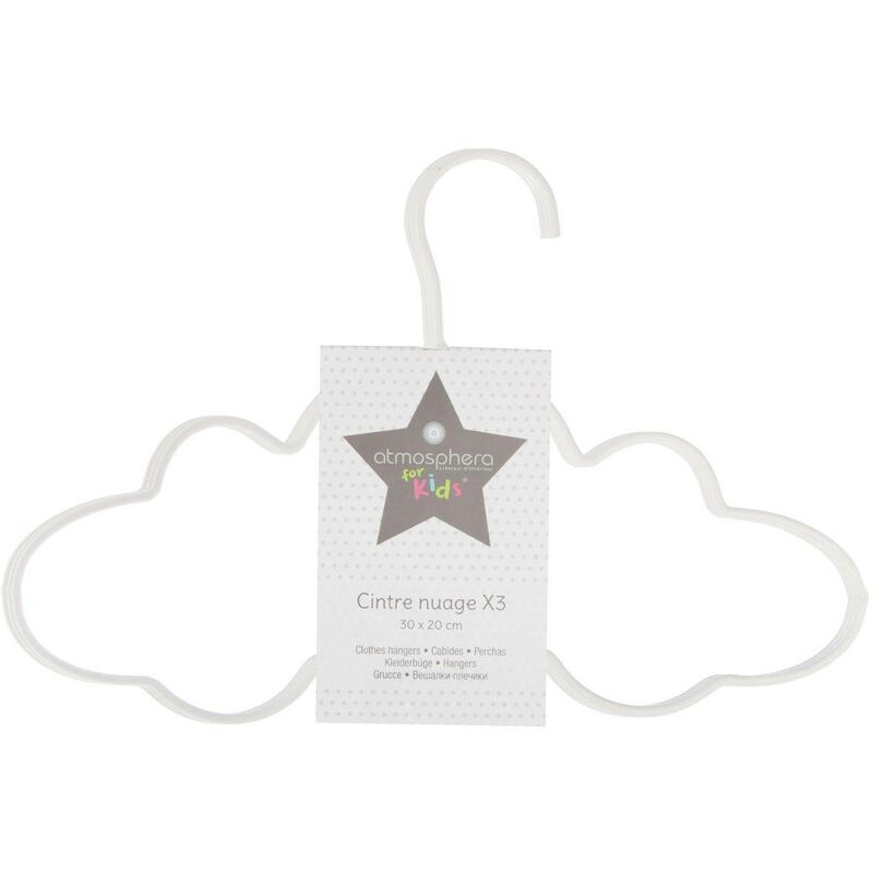foto del prodotto atmosphera 3 appendini nuage per bambini l29,8cm bianco cr ateur d int rieur