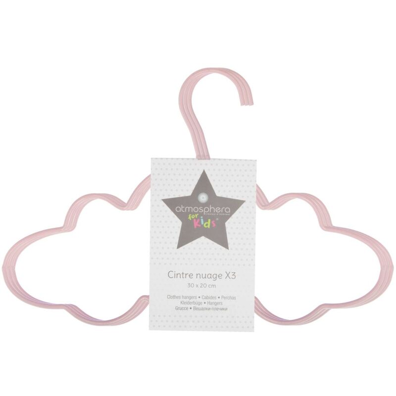 foto del prodotto atmosphera 3 appendini nuage per bambini l29,8cm rosa cr ateur d int rieur