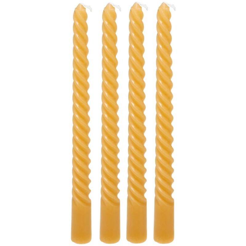 foto del prodotto atmosphera 4 candele a bastoncino gialle twist many da 180 g cr ateur d int rieur