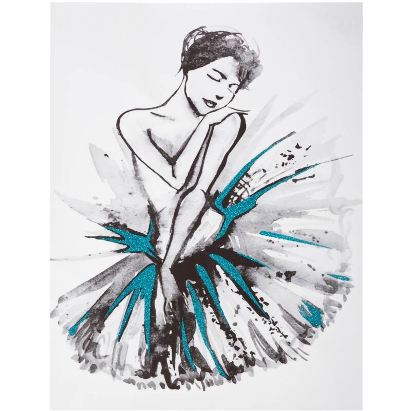 foto del prodotto atmosphera adesivo illusione 30 x 40 ballerina cr ateur d int rieur