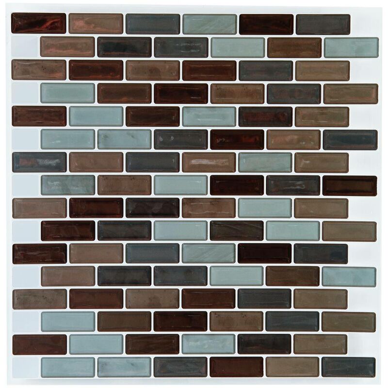 foto del prodotto atmosphera adesivo per piastrelle rettangolare d25x25cm in pvc cr ateur d int rieur