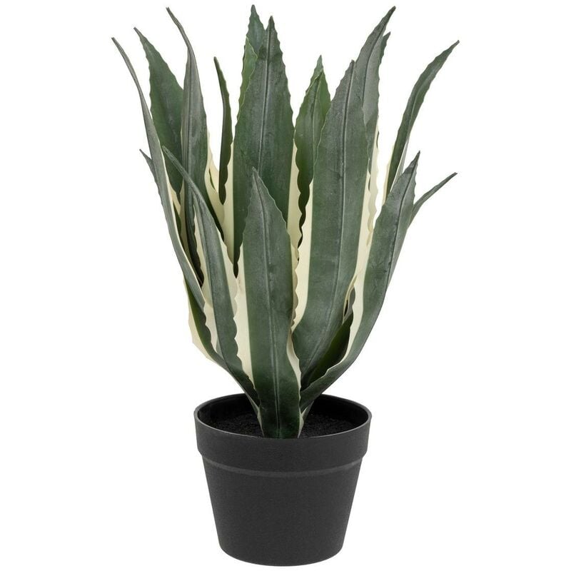 foto del prodotto atmosphera agave artificiale h55cm verde cr ateur d int rieur