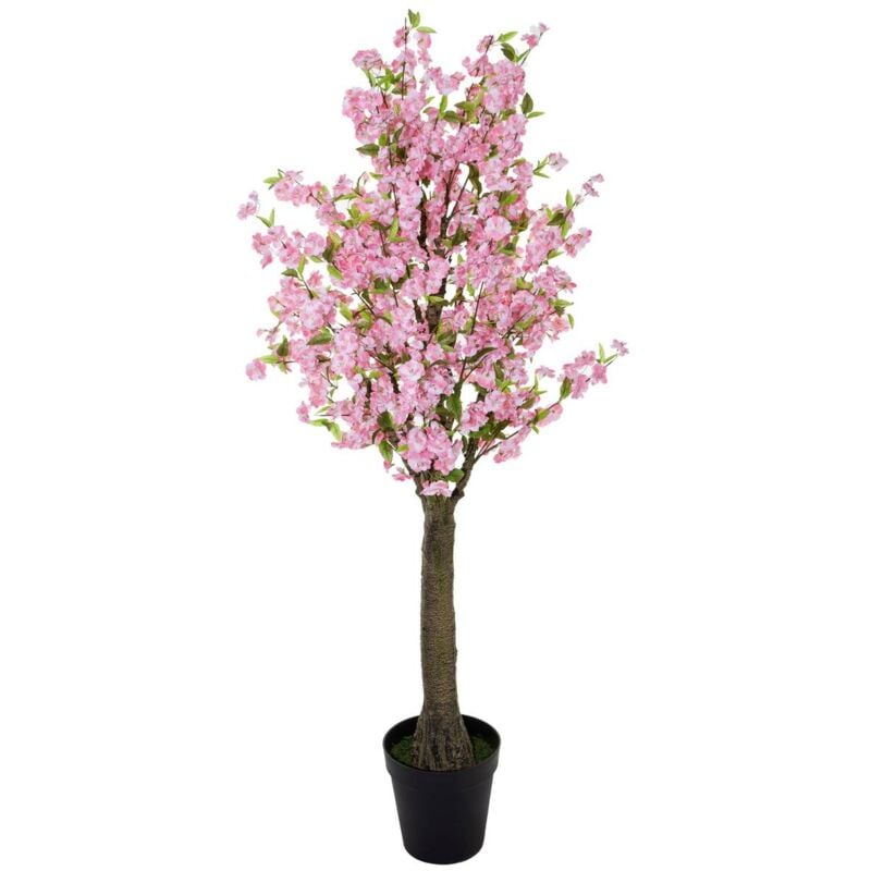 foto del prodotto atmosphera albero artificiale di ciliegio rosa h200cm cr ateur d int rieur
