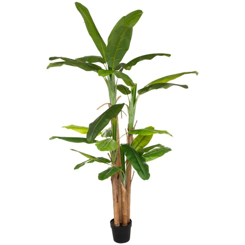 foto del prodotto atmosphera albero di banane artificiale gigante h285cm cr ateur d int rieur