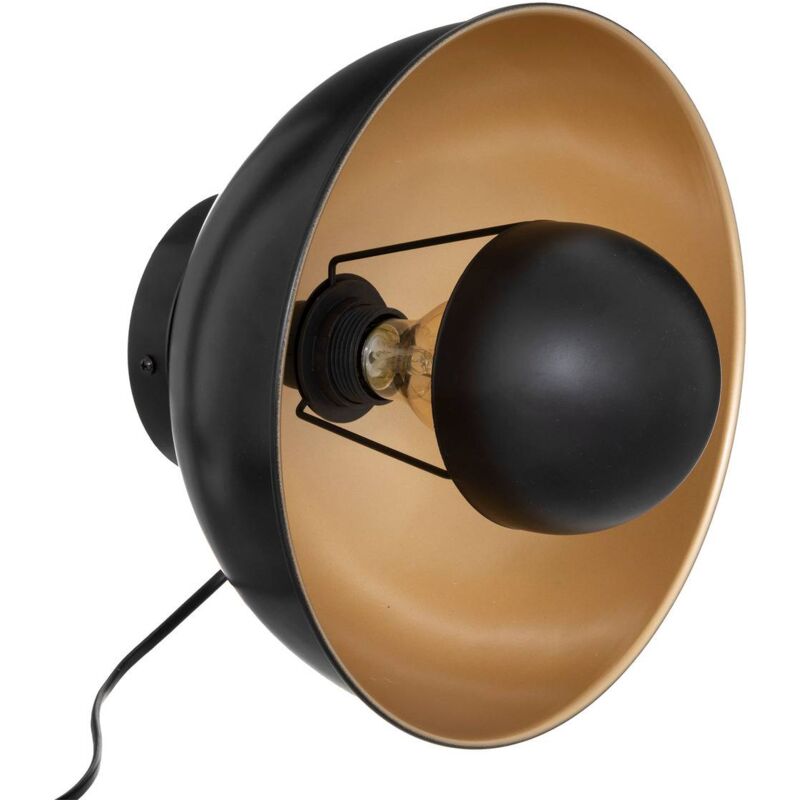 foto del prodotto atmosphera applique keli in metallo nero d29cm cr ateur d int rieur