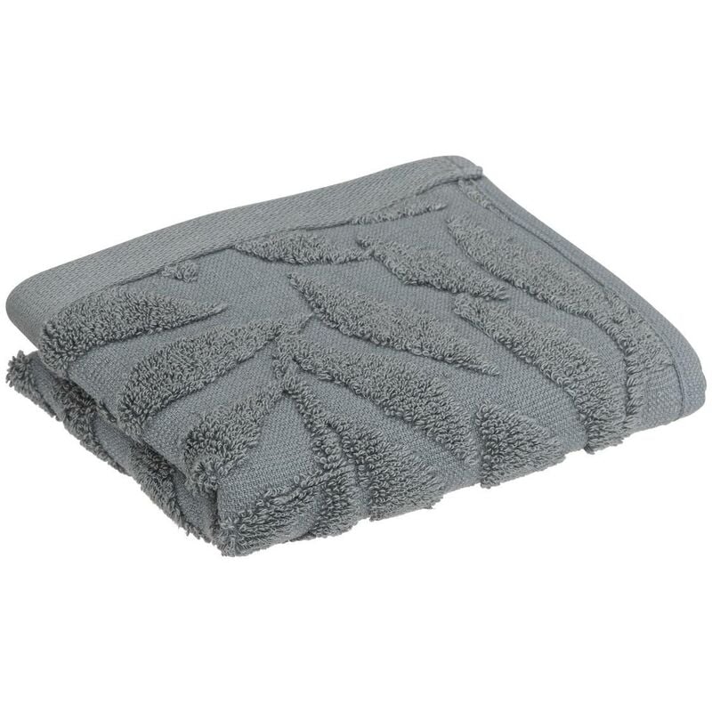 foto del prodotto atmosphera asciugamano da bagno sea view in cotone grigio ardesia 30x50cm cr ateur d int rieur