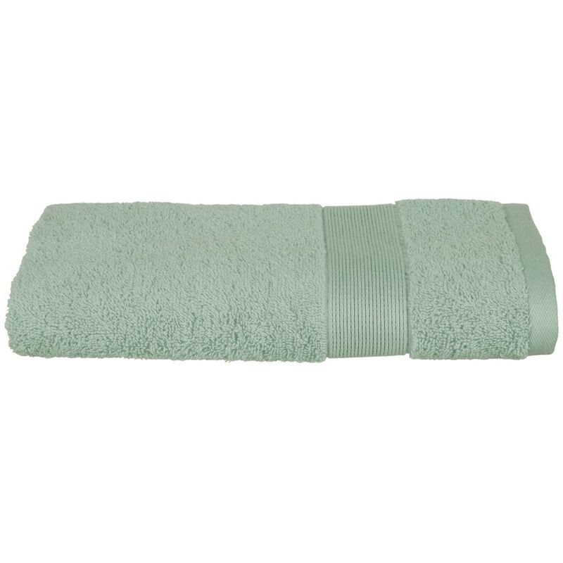 foto del prodotto atmosphera asciugamano essentiel in cotone verde 50x90cm cr ateur d int rieur