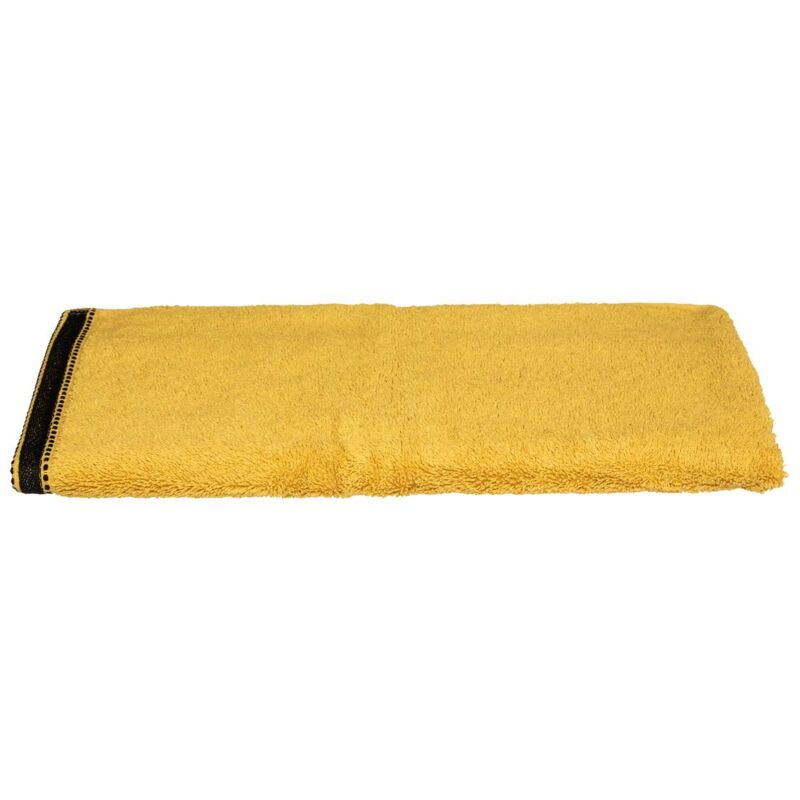 foto del prodotto atmosphera asciugamano in cotone giallo senape joia 50x90cm cr ateur d int rieur
