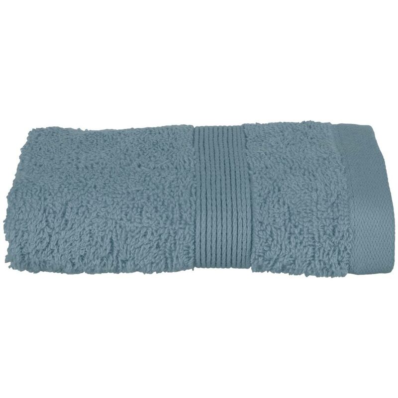foto del prodotto atmosphera asciugamano ospite praia in cotone blu tempesta 30x50cm cr ateur d int rieur