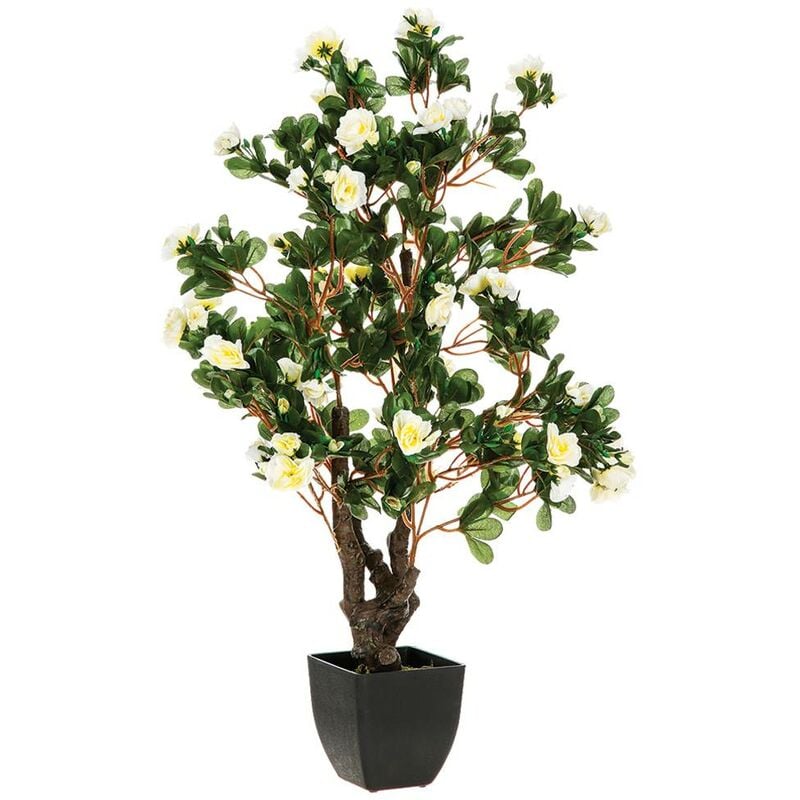 foto del prodotto atmosphera azalea artificiale h81cm bianco cr ateur d int rieur
