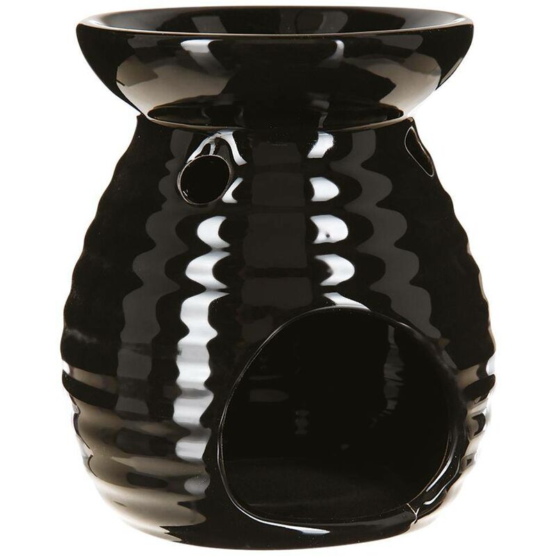 foto del prodotto atmosphera bruciatore di profumo h12cm nero striato cr ateur d int rieur