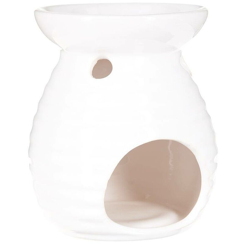 foto del prodotto atmosphera bruciatore di profumo h12cm striato bianco cr ateur d int rieur
