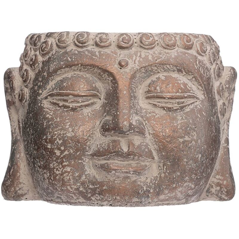 foto del prodotto atmosphera buddha in cemento h9cm rame cr ateur d int rieur