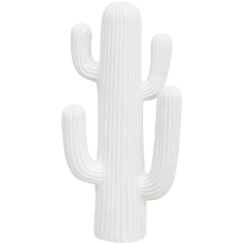 foto del prodotto atmosphera cactus decorativo rodrigo h57cm bianco cr ateur d int rieur