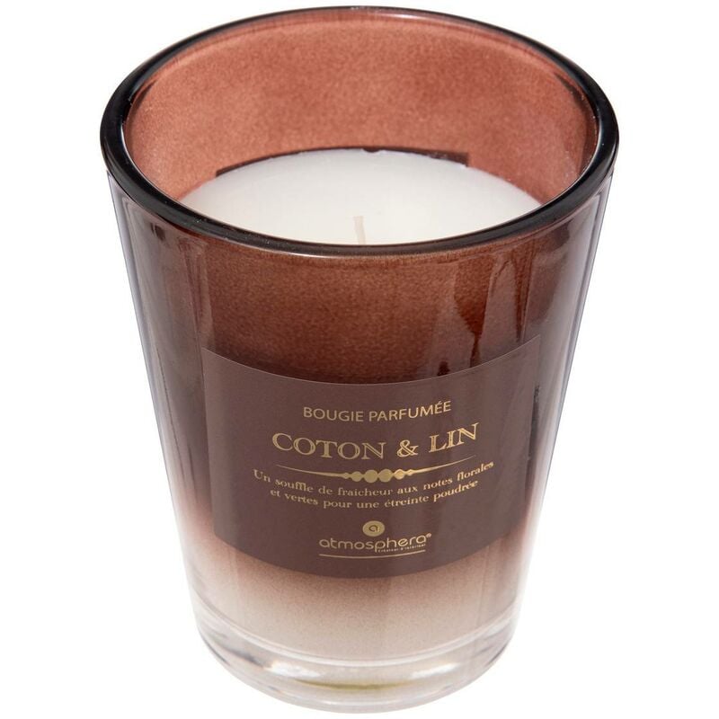 foto del prodotto atmosphera candela profumata alma 270g cotone e lino cr ateur d int rieur
