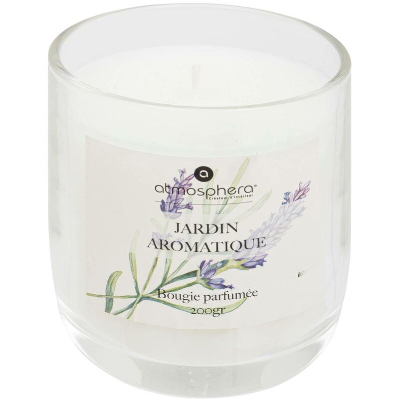 foto del prodotto atmosphera candela profumata cloche oudy 200g lavanda e camomilla cr ateur d int rieur