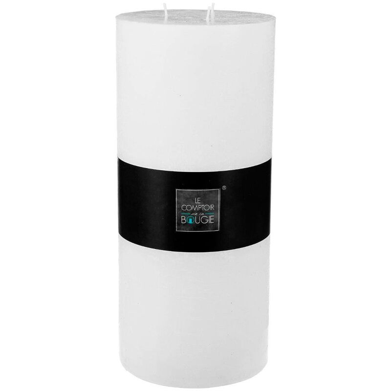 foto del prodotto atmosphera candela rustica olia 3 stoppini bianco 4,3 kg cr ateur d int rieur