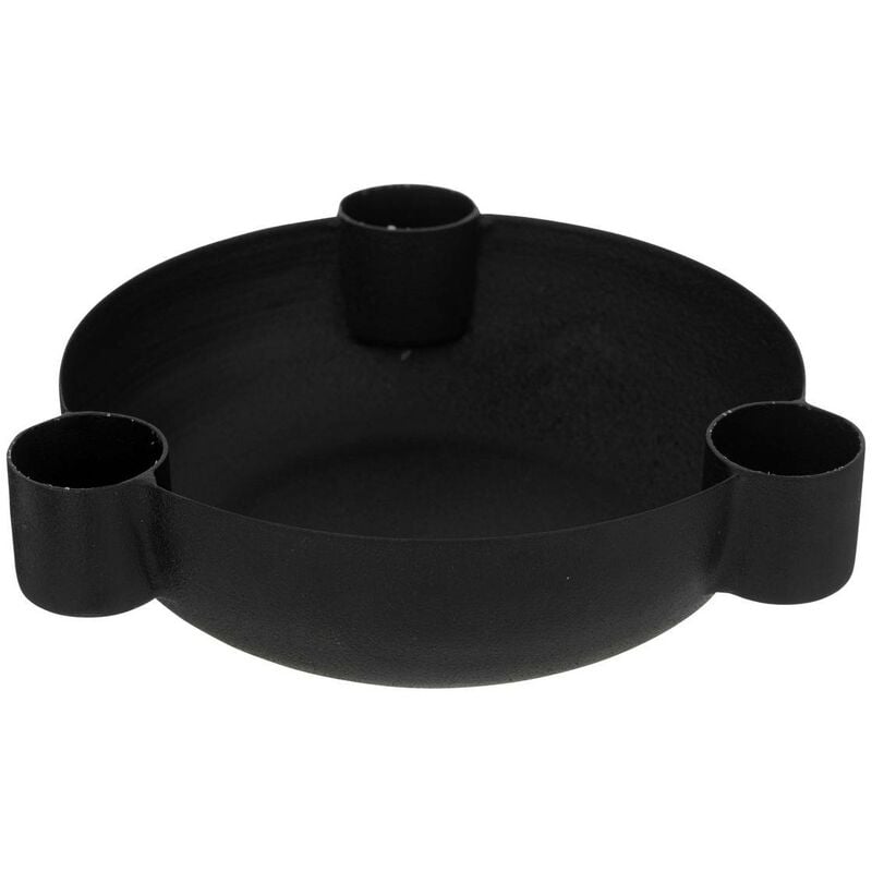 foto del prodotto atmosphera candeliere in metallo jiling d14cm nero cr ateur d int rieur