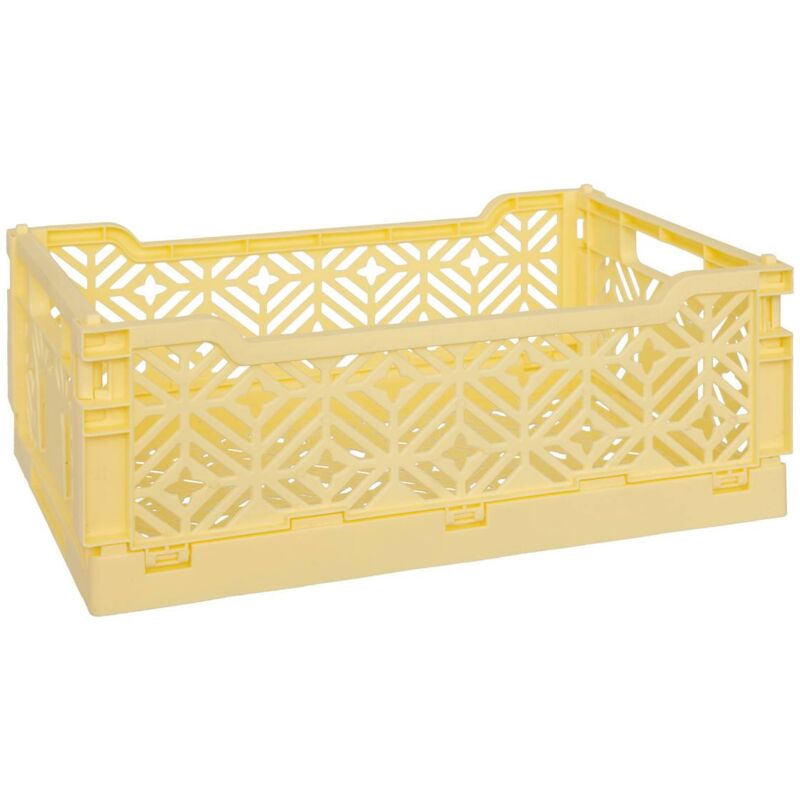 foto del prodotto atmosphera cassa pieghevole arry giallo 31x20x11,5 cm cr ateur d int rieur