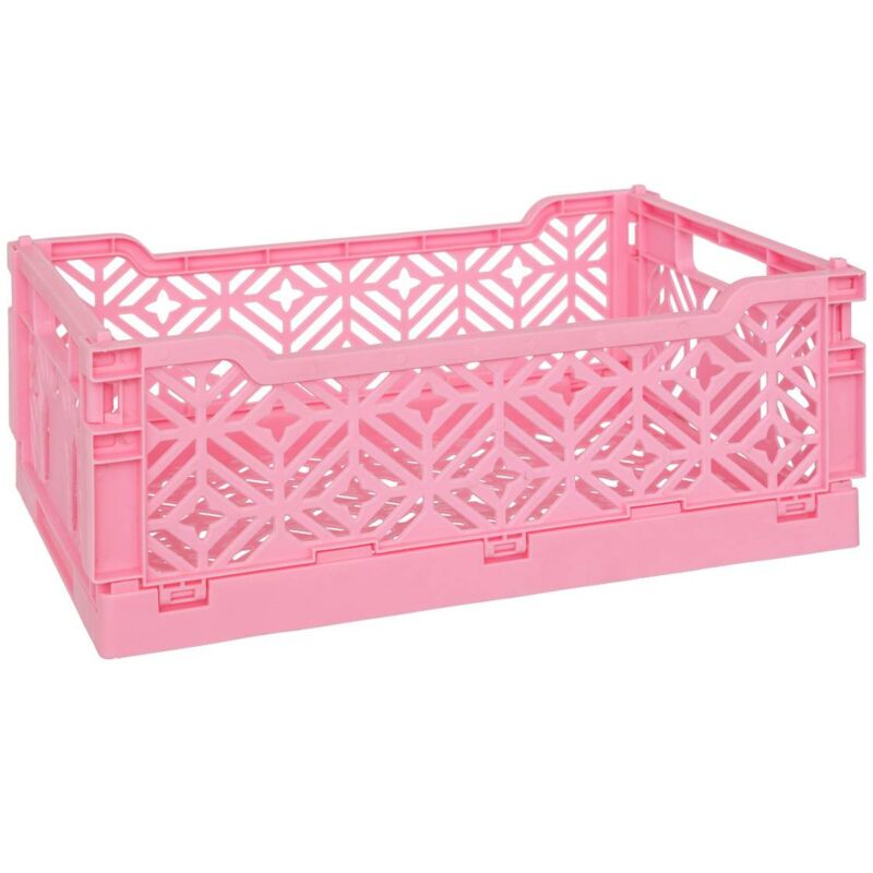 foto del prodotto atmosphera cassa pieghevole arry rosa 31x20x11,5 cm cr ateur d int rieur