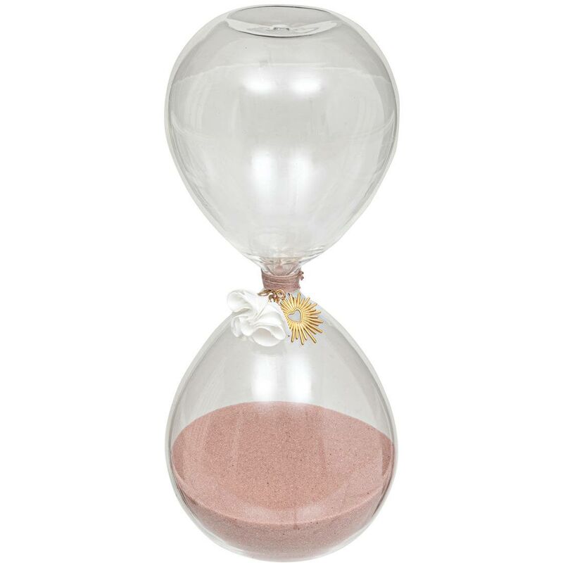 foto del prodotto atmosphera clessidra in vetro floral h20cm cr ateur d int rieur