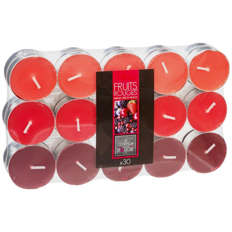 foto del prodotto atmosphera confezione da 30 candele profumate ai frutti rossi 350g cr ateur d int rieur