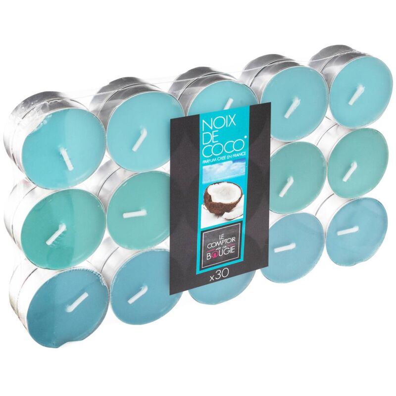 foto del prodotto atmosphera confezione da 30 candele profumate al cocco 350g cr ateur d int rieur