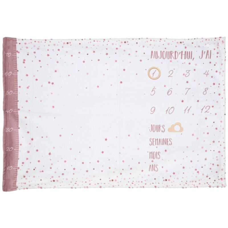 foto del prodotto atmosphera coperta baby step stelle 120x80cm cr ateur d int rieur