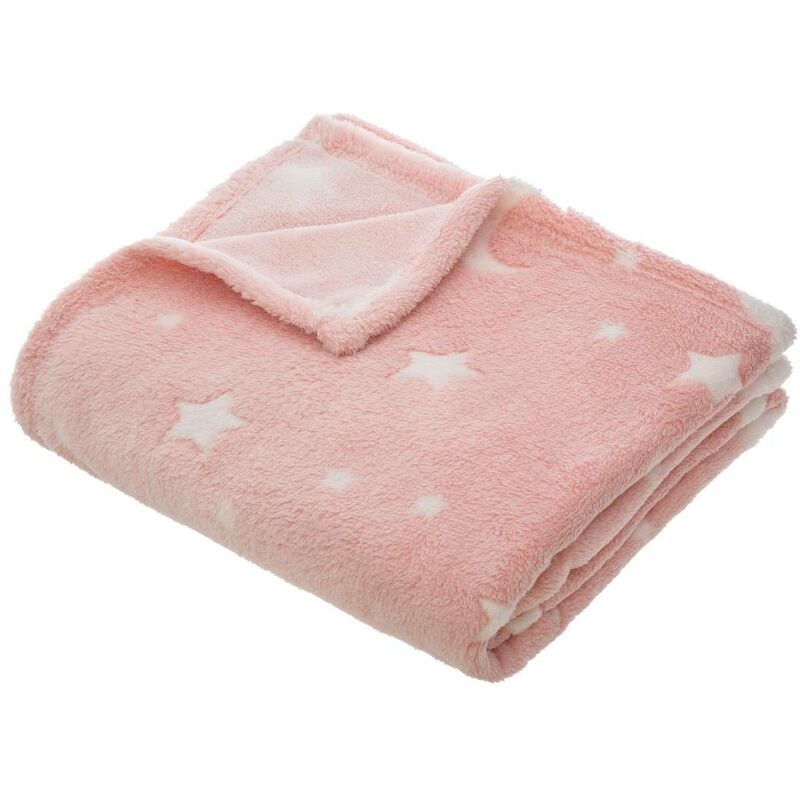 foto del prodotto atmosphera coperta per bambini rosa chiaro 125x150cm cr ateur d int rieur