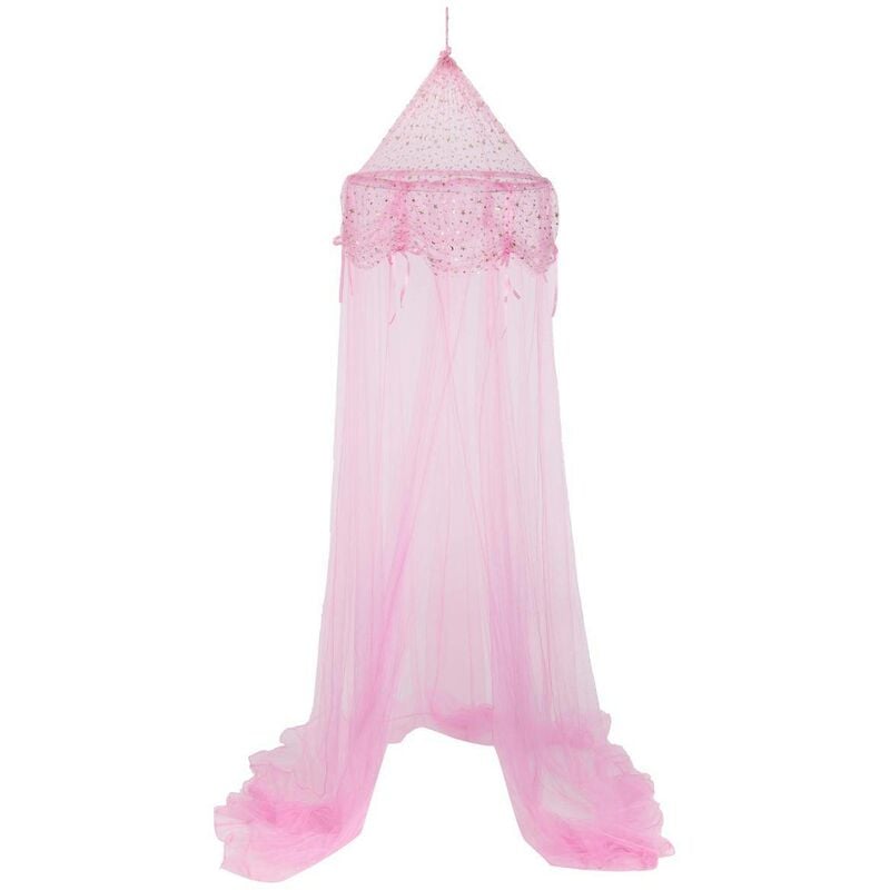 foto del prodotto atmosphera copriletto per bambini mademoiselle rosa 250x60cm cr ateur d int rieur