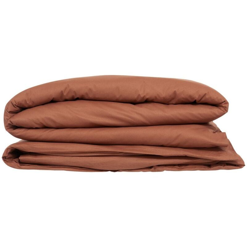 foto del prodotto atmosphera - copripiumino carina in cotone 200x140cm rosa terracotta cr ateur d'int rieur