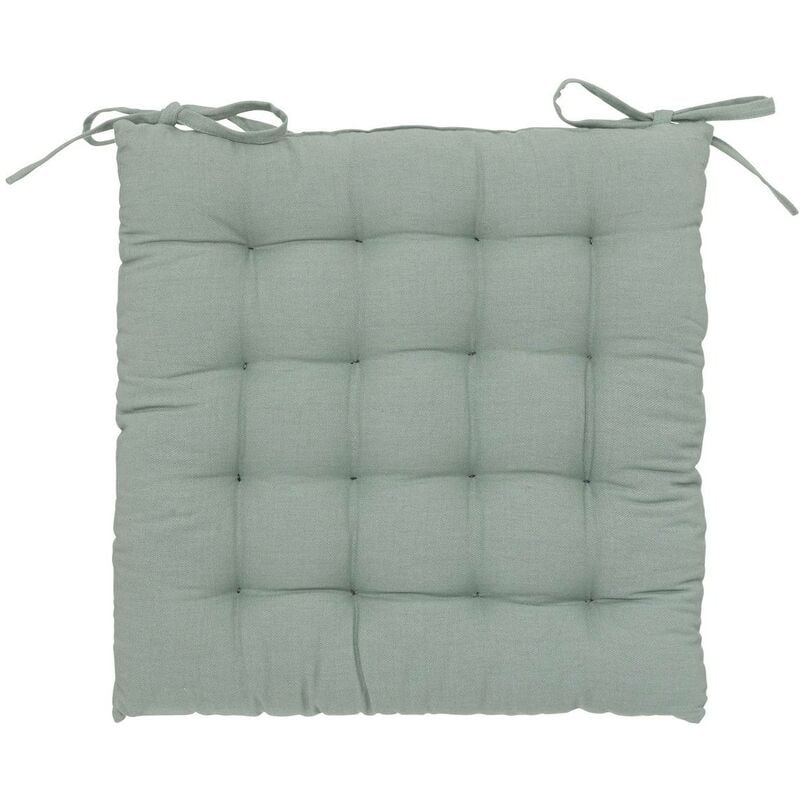 foto del prodotto atmosphera coprisedia in cotone anjali 38x38cm verde celeste cr ateur d int rieur