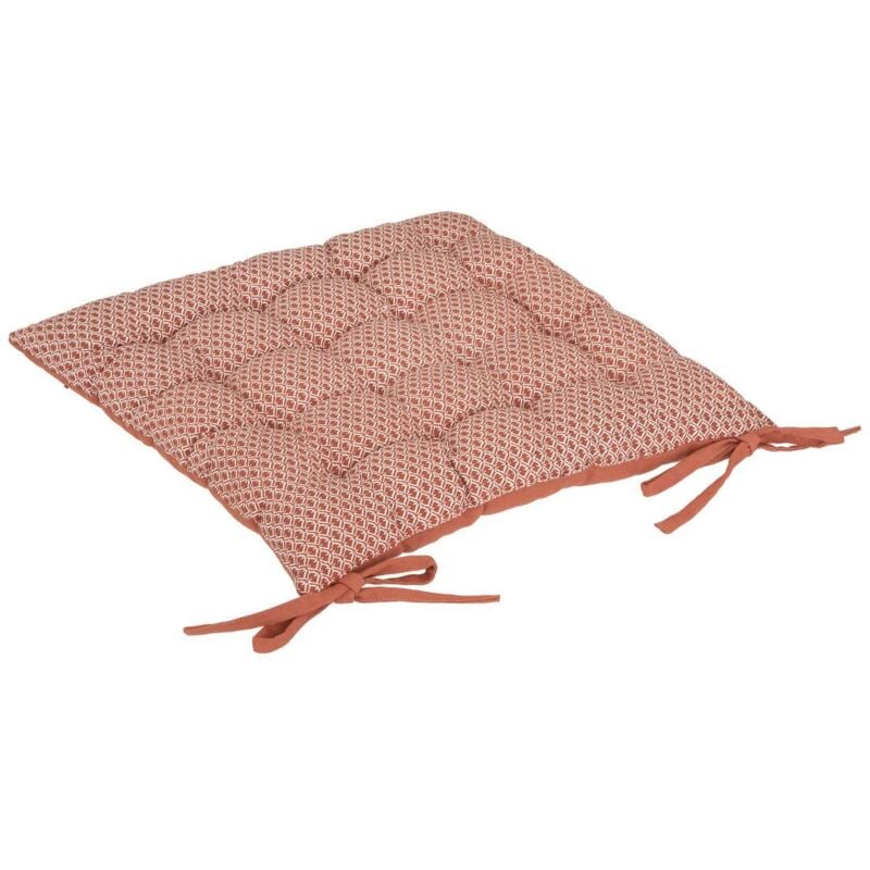 foto del prodotto atmosphera coprisedia otto rosa terracotta 38x38cm cr ateur d int rieur