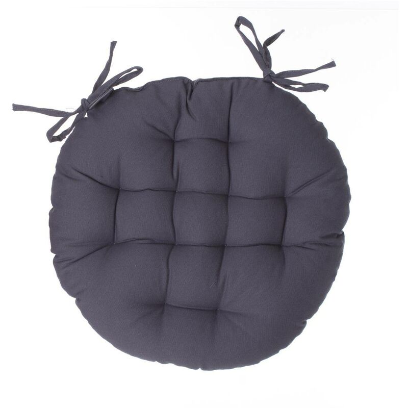 foto del prodotto atmosphera coprisedia rotondo grigio ardesia d38cm cr ateur d int rieur