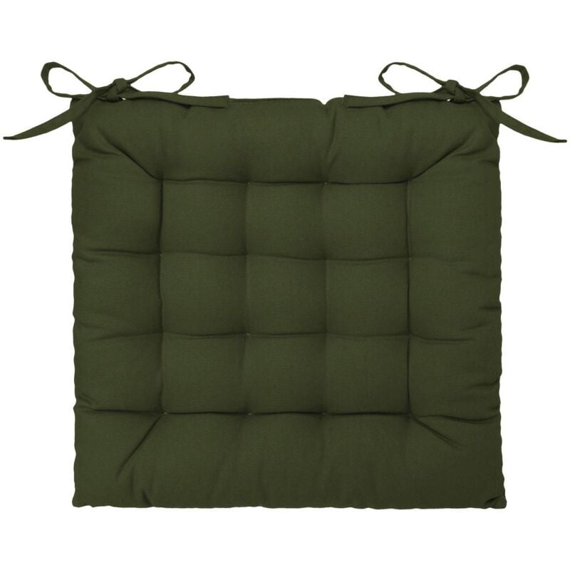 foto del prodotto atmosphera coprisedia verde cachi 38x38cm cr ateur d int rieur