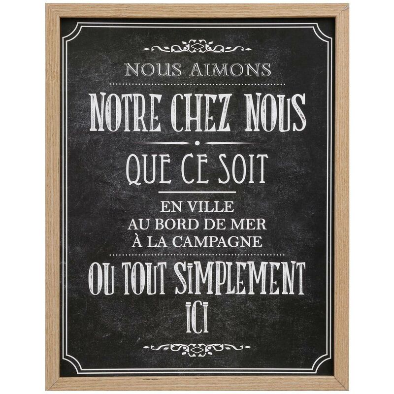 foto del prodotto atmosphera cornice decorativa bistrot 24x31cm modello a cr ateur d int rieur