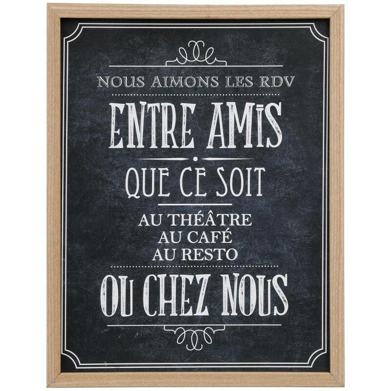 foto del prodotto atmosphera cornice decorativa bistrot 24x31cm modello b cr ateur d int rieur