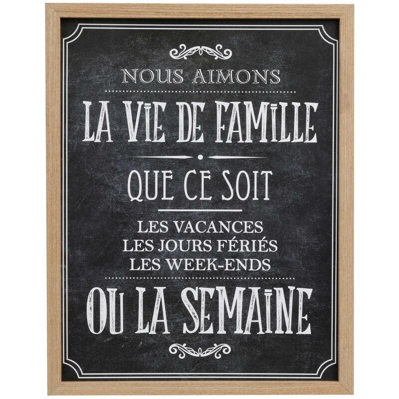 immagine 0 del prodotto atmosphera cornice decorativa bistrot 24x31cm modello c cr ateur d int rieur