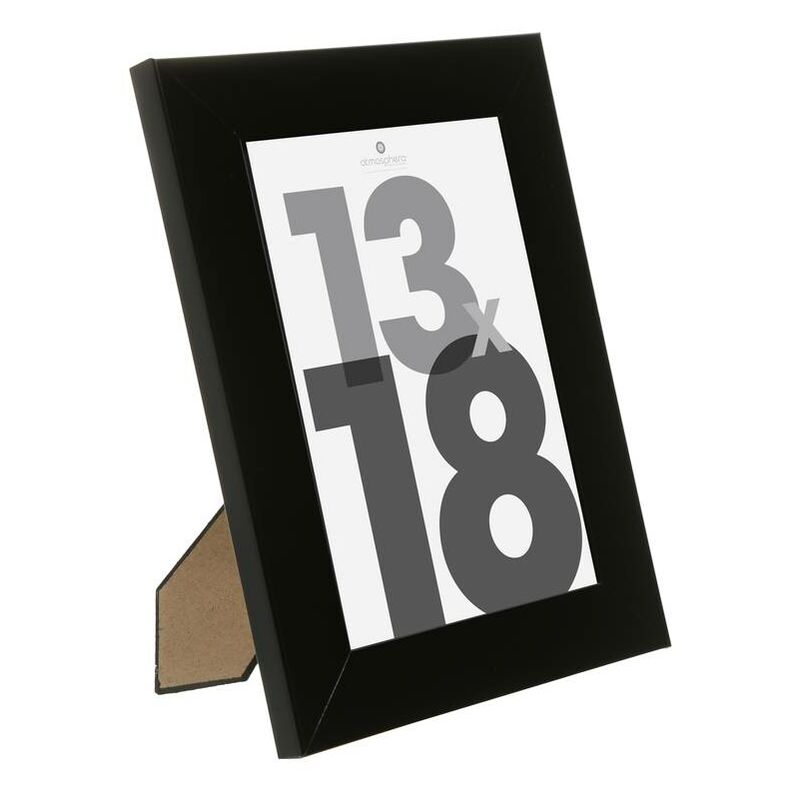 foto del prodotto atmosphera cornice nera lise 13x18cm cr ateur d int rieur
