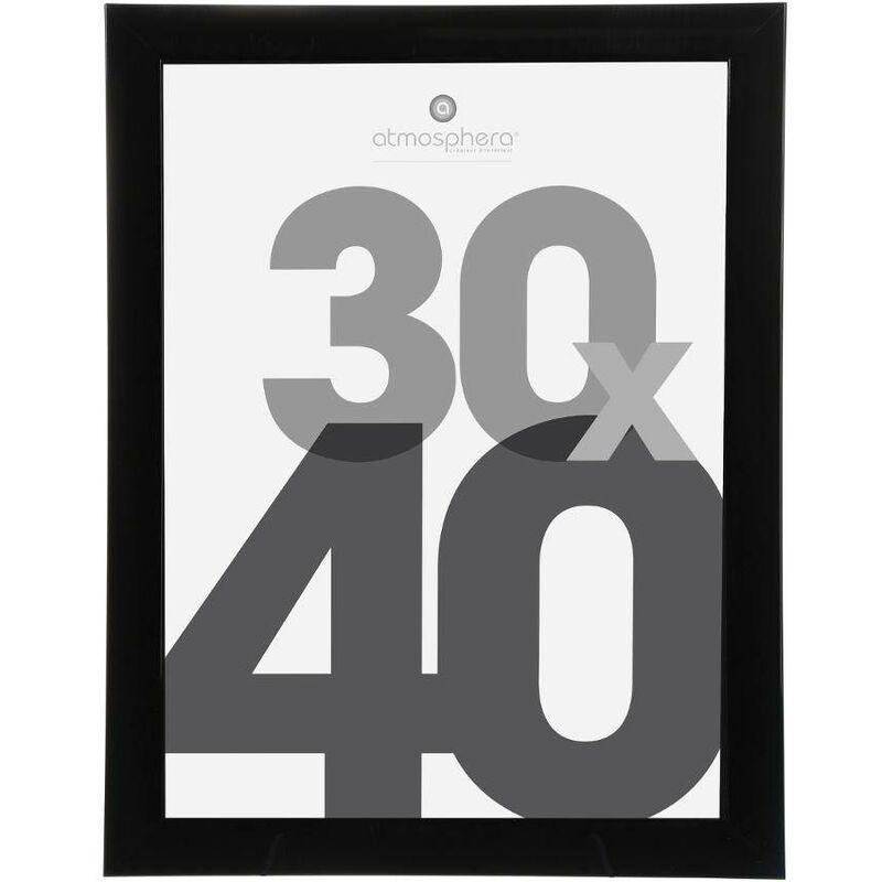 foto del prodotto atmosphera cornice nera lise 30x40cm cr ateur d int rieur