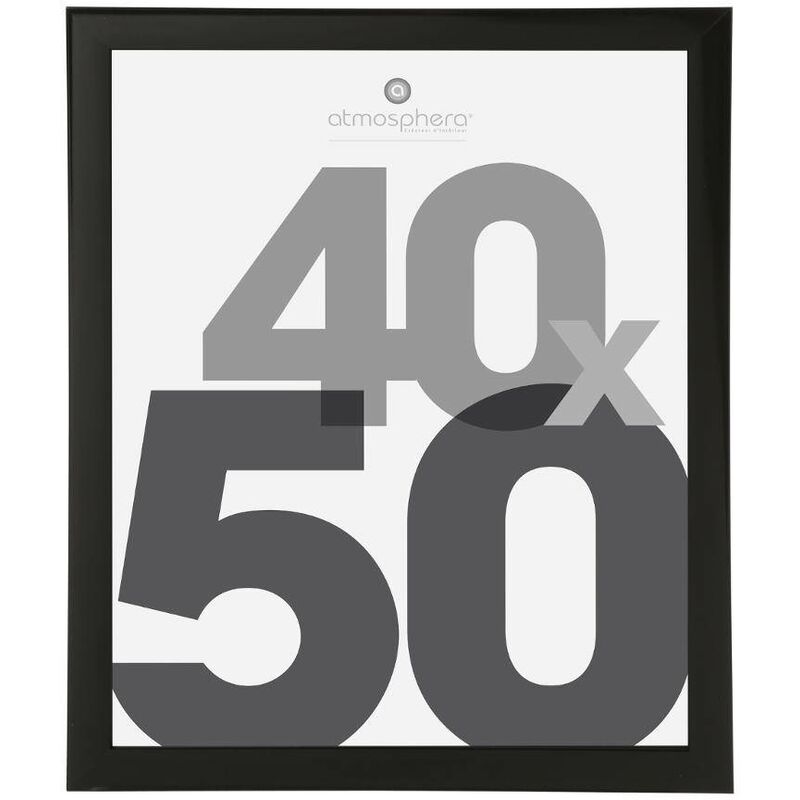foto del prodotto atmosphera cornice nera lise 40x50cm cr ateur d int rieur