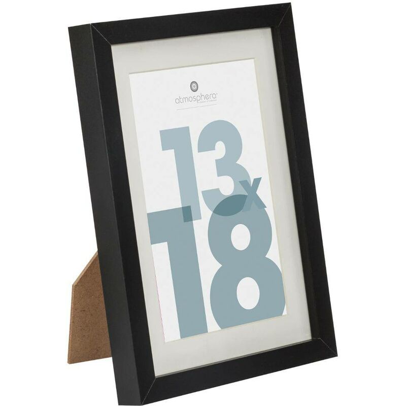 foto del prodotto atmosphera cornice nera manu 13x18cm cr ateur d int rieur