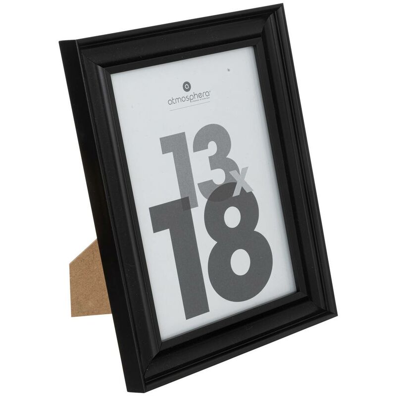 foto del prodotto atmosphera cornice per foto in legno mae 13x18cm nero cr ateur d int rieur