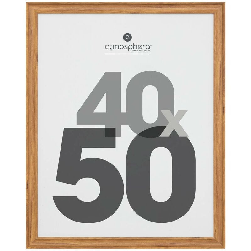 foto del prodotto atmosphera cornice per foto in legno mae 40x50cm cr ateur d int rieur