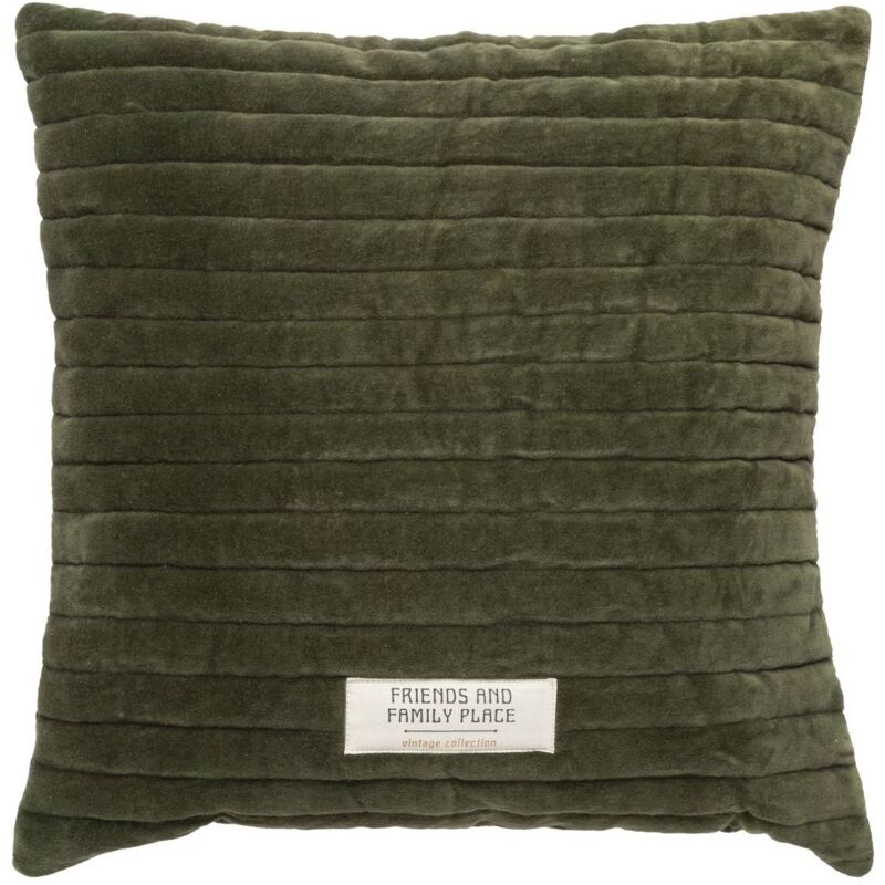 foto del prodotto atmosphera cuscino angolare famiglia verde kaki 45x45cm cr ateur d int rieur