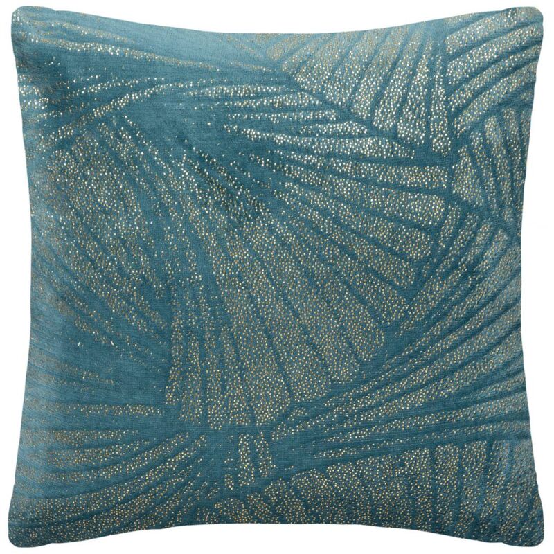 foto del prodotto atmosphera cuscino bertil in flanella blu anatra 40x40cm cr ateur d int rieur