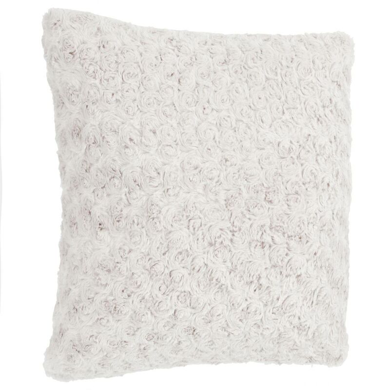 foto del prodotto atmosphera cuscino bouclette con pelliccia riccia beige 45x45cm cr ateur d int rieur