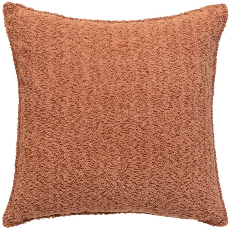 foto del prodotto atmosphera cuscino bouclette soana in terracotta 45x45cm cr ateur d int rieur